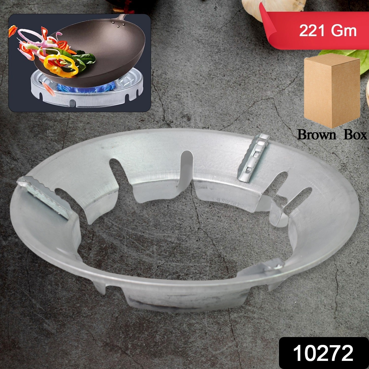 Gas Stove Burner Cover  Stand (221 Gm  1 Pc) Gas Stove Burner Cover  Stand (221 Gm  1 Pc)